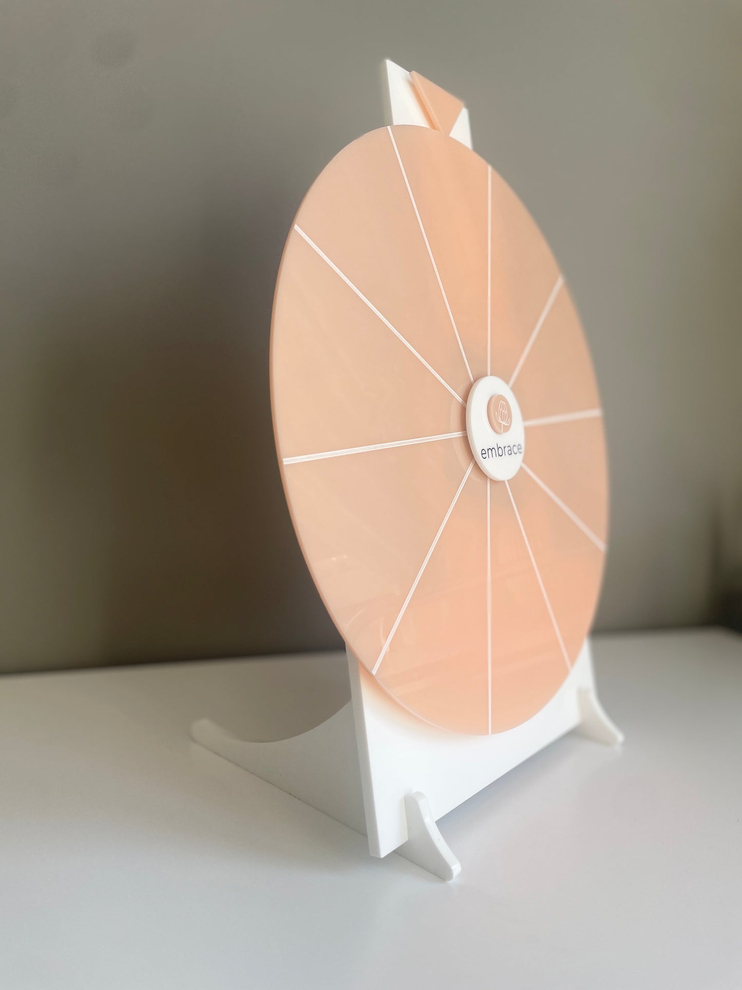 Spinning Prize Wheel | Large Promotional Event Size | Acrylic | Spin to Win for Business Promotions - Remarkable Creations