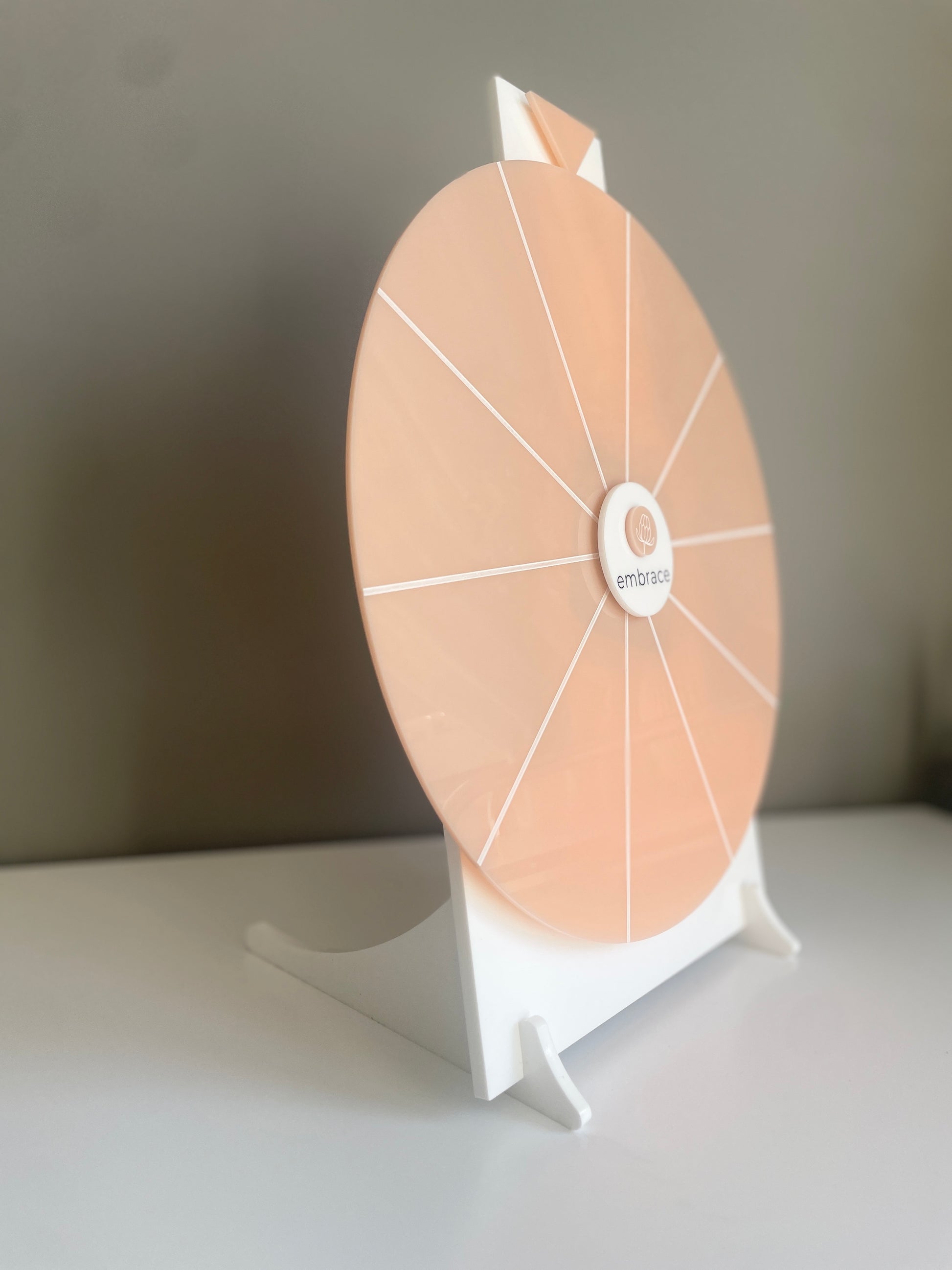 Spinning Prize Wheel | Large Promotional Event Size | Acrylic | Spin to Win for Business Promotions - Remarkable Creations