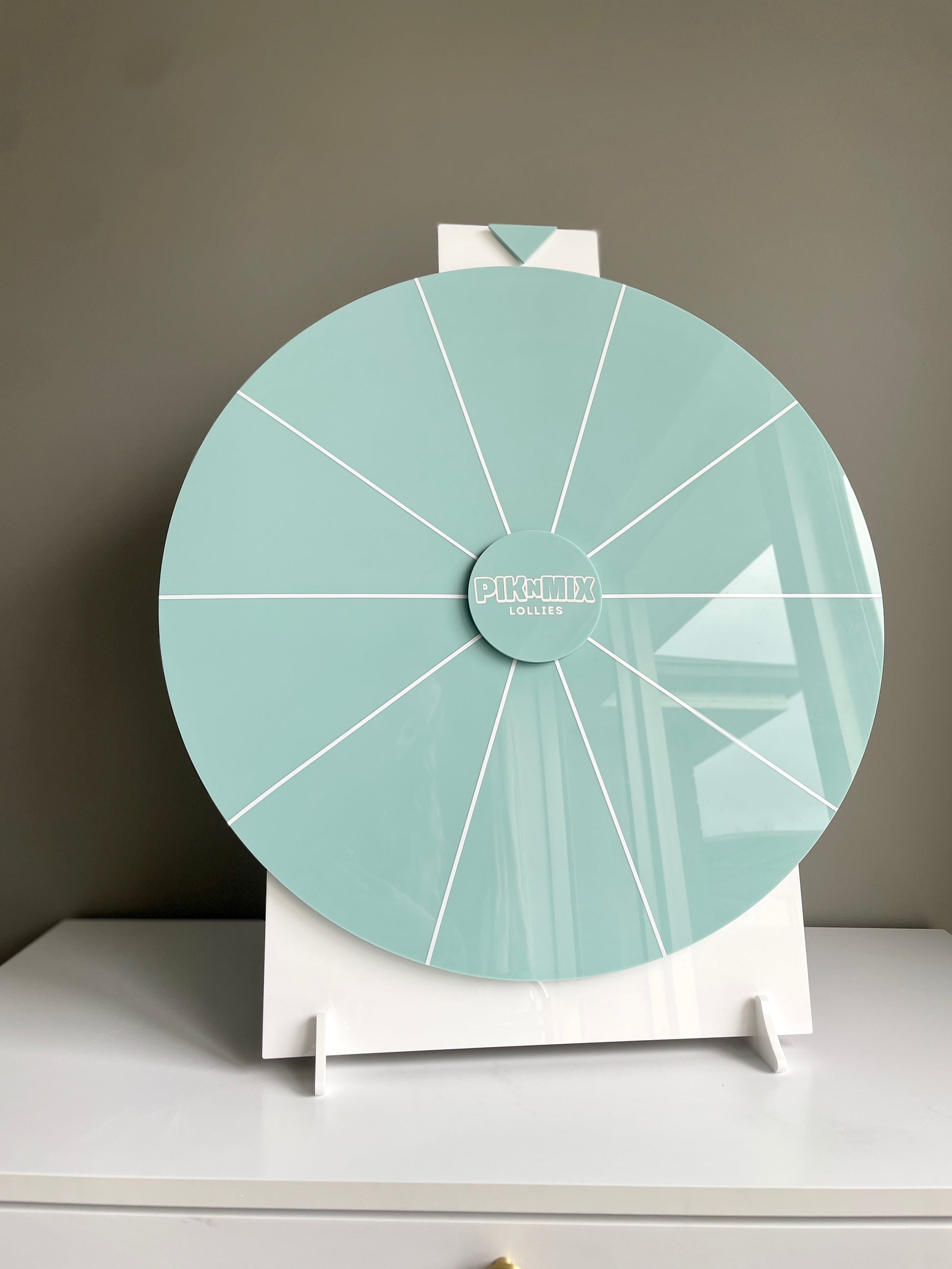 Spinning Prize Wheel | Large Promotional Event Size | Acrylic | Spin to Win for Business Promotions - Remarkable Creations