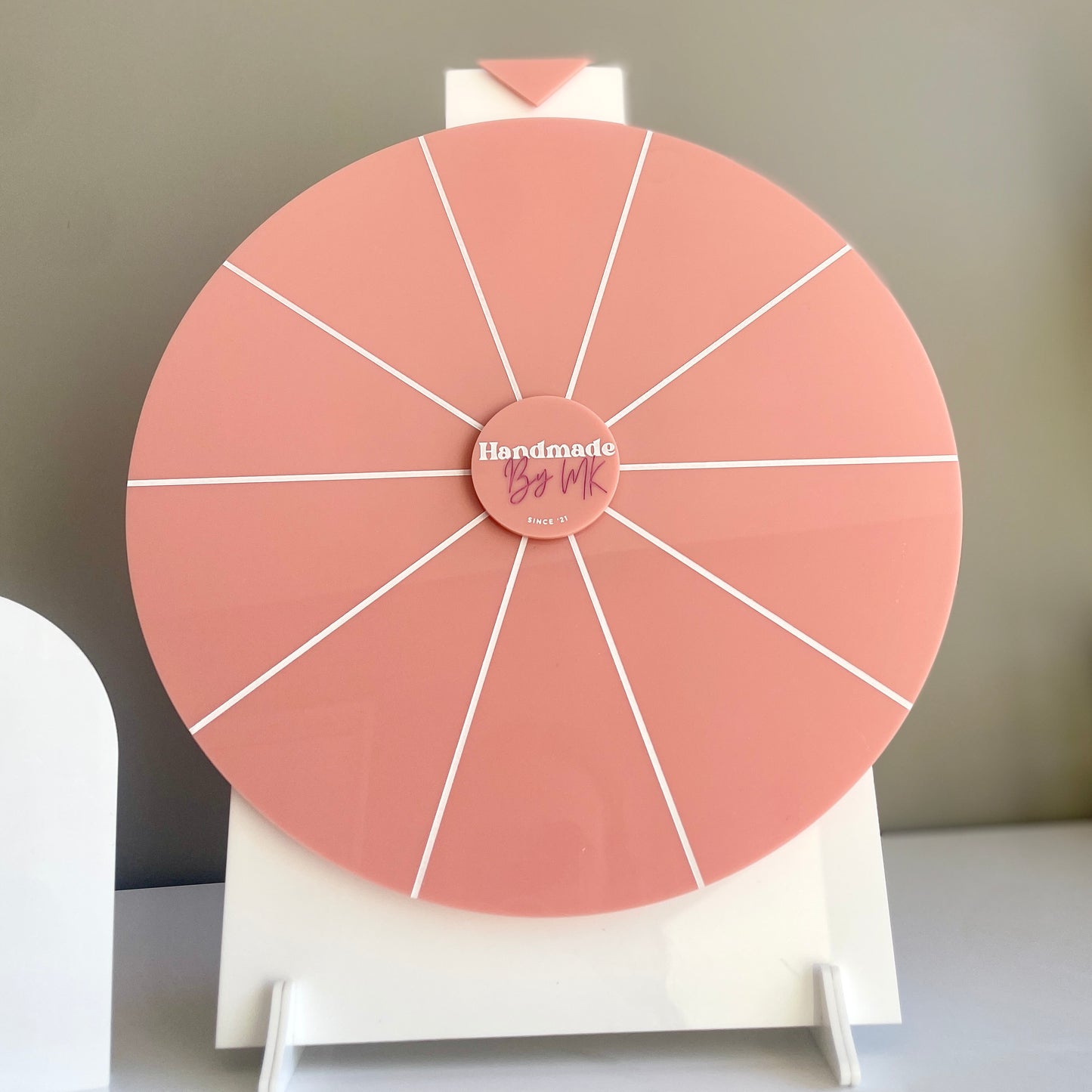 Spinning Prize Wheel | Large Promotional Event Size | Acrylic | Spin to Win for Business Promotions - Remarkable Creations