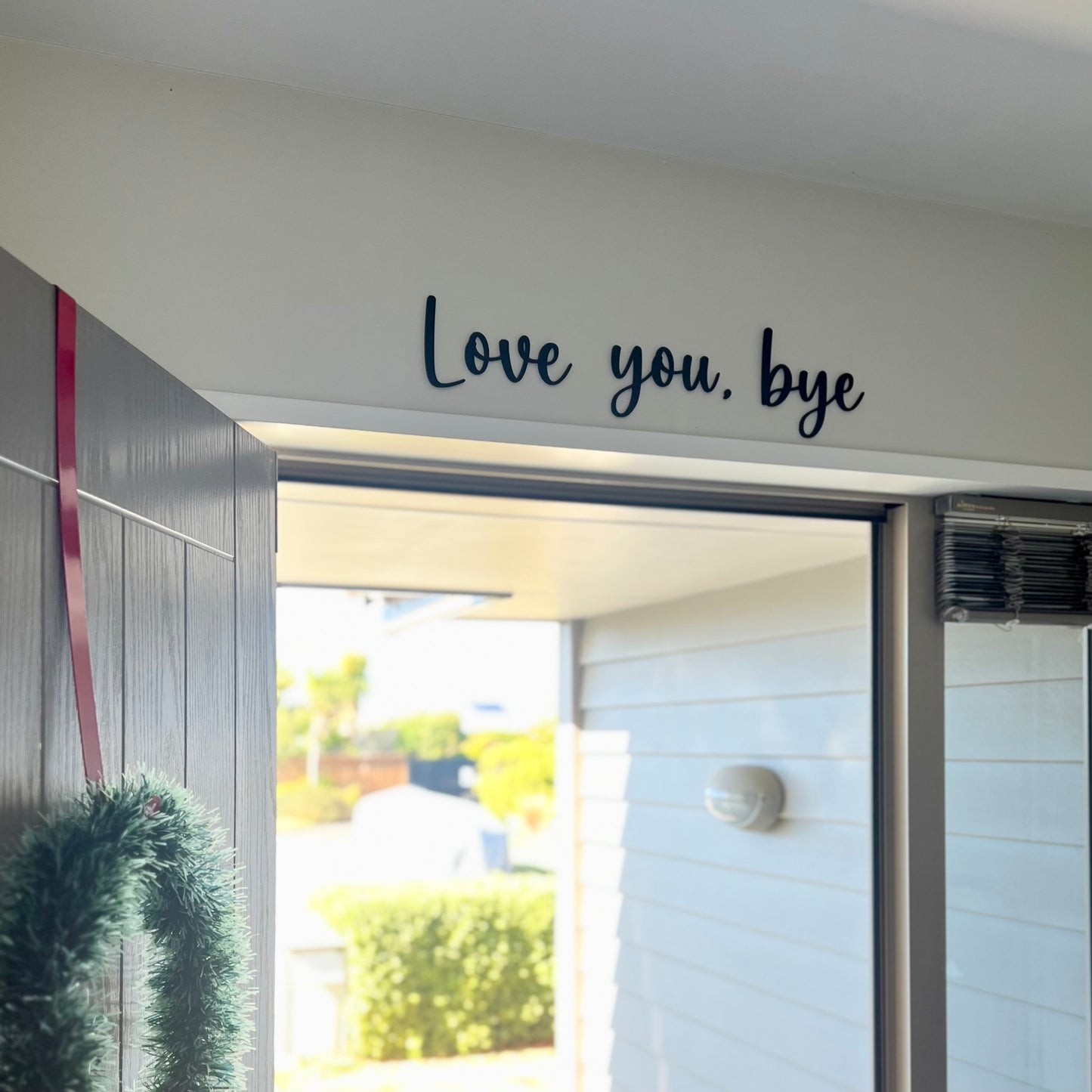 Love you, bye | Wall Lettering | Peel & Stick - Remarkable Creations