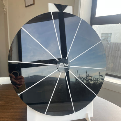 Spinning Prize Wheel | Large Promotional Event Size | Acrylic | Spin to Win for Business Promotions - Remarkable Creations