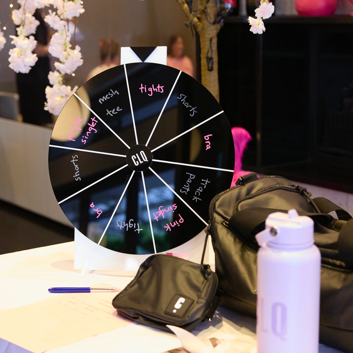 Spinning Prize Wheel | Large Promotional Event Size | Acrylic | Spin to Win for Business Promotions - Remarkable Creations