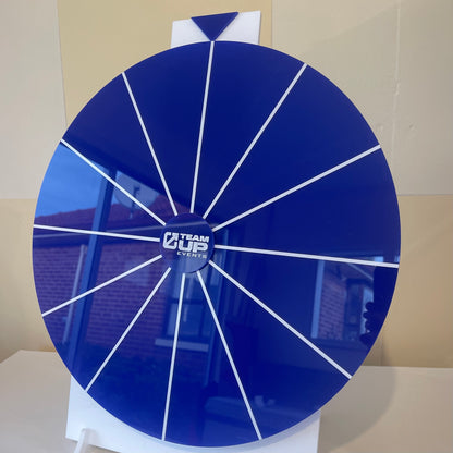 Spinning Prize Wheel | Large Promotional Event Size | Acrylic | Spin to Win for Business Promotions - Remarkable Creations