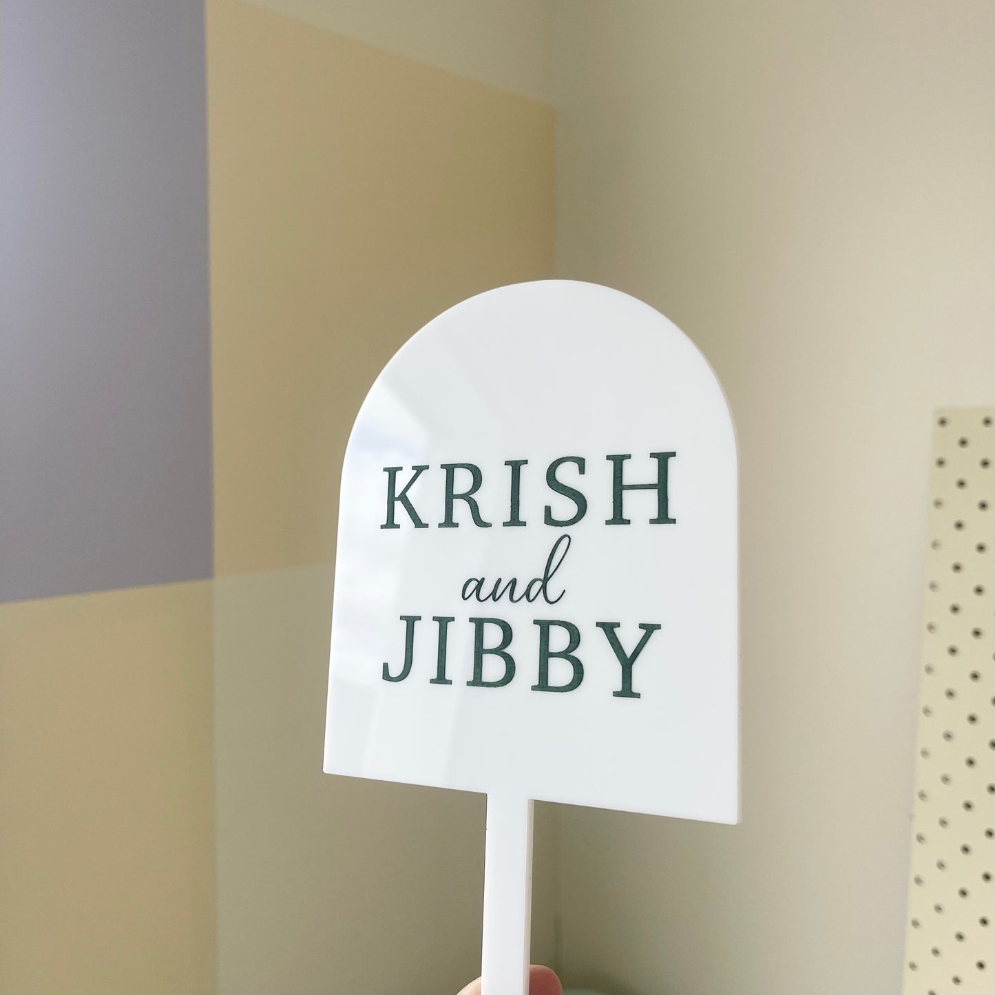 Arch Cake Topper | Single Layer - Remarkable Creations