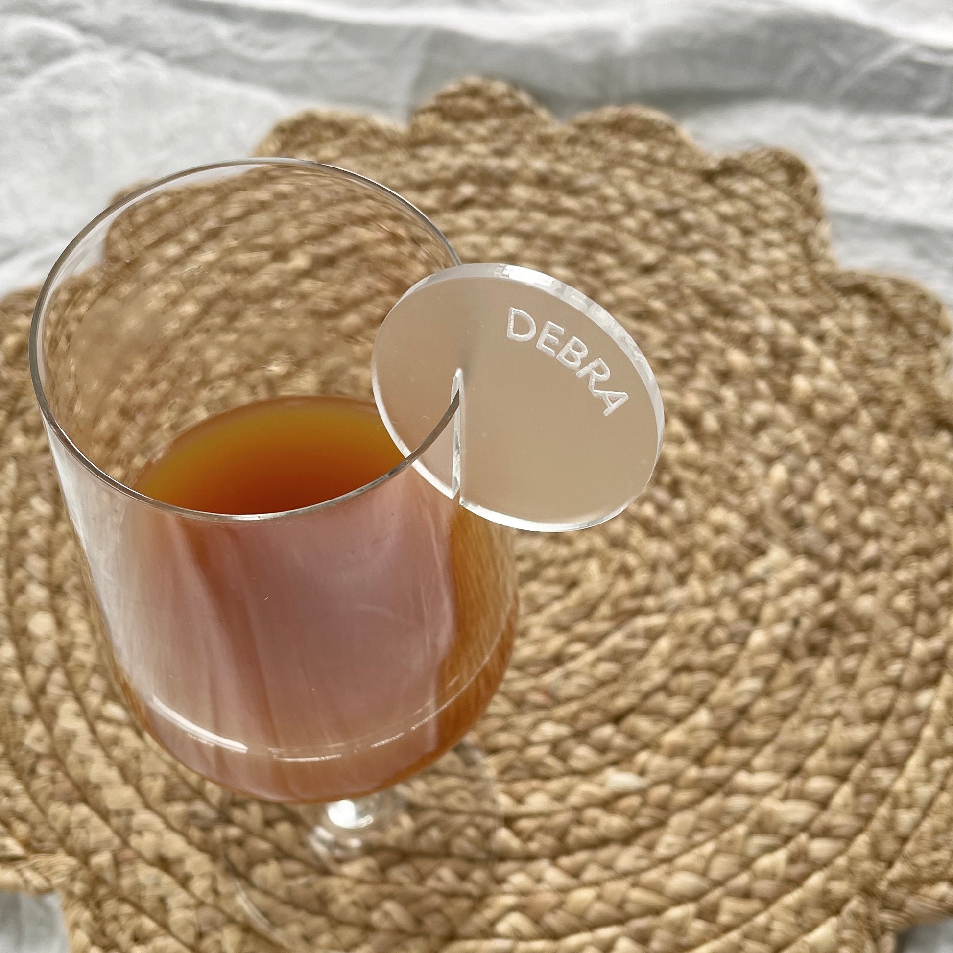 Drink Tags (circular) - Remarkable Creations