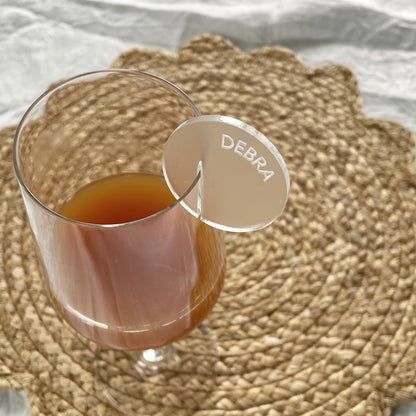Drink Tags (circular) - Remarkable Creations