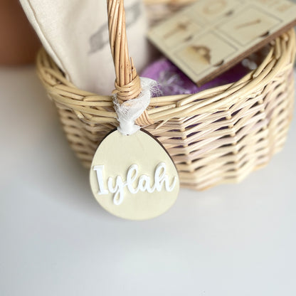 Easter Egg Tag | Wooden with Name
