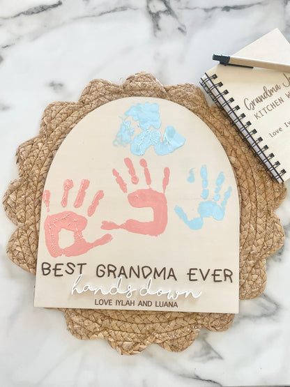 Handprint Plaque