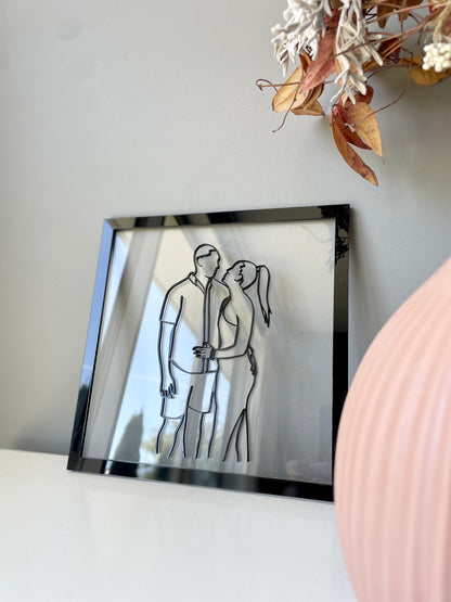 Custom Photo Line Art