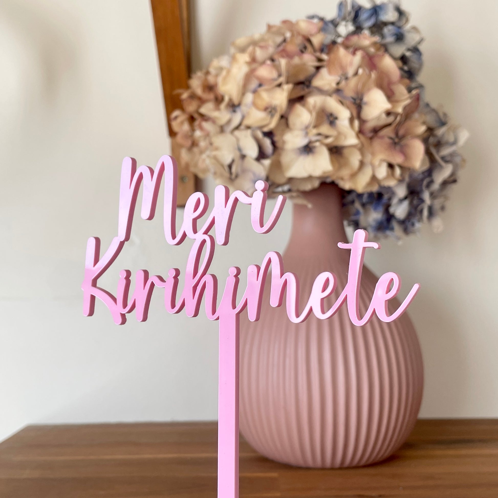 Meri Kirihimete | Cake Topper - Remarkable Creations
