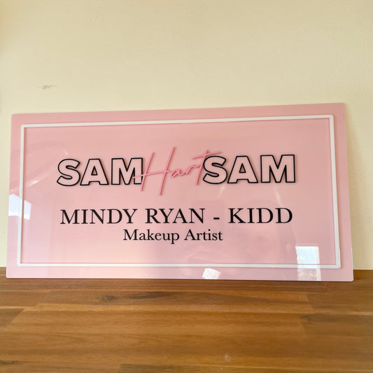 Door Sign | Custom Acrylic | Rectangle - Remarkable Creations