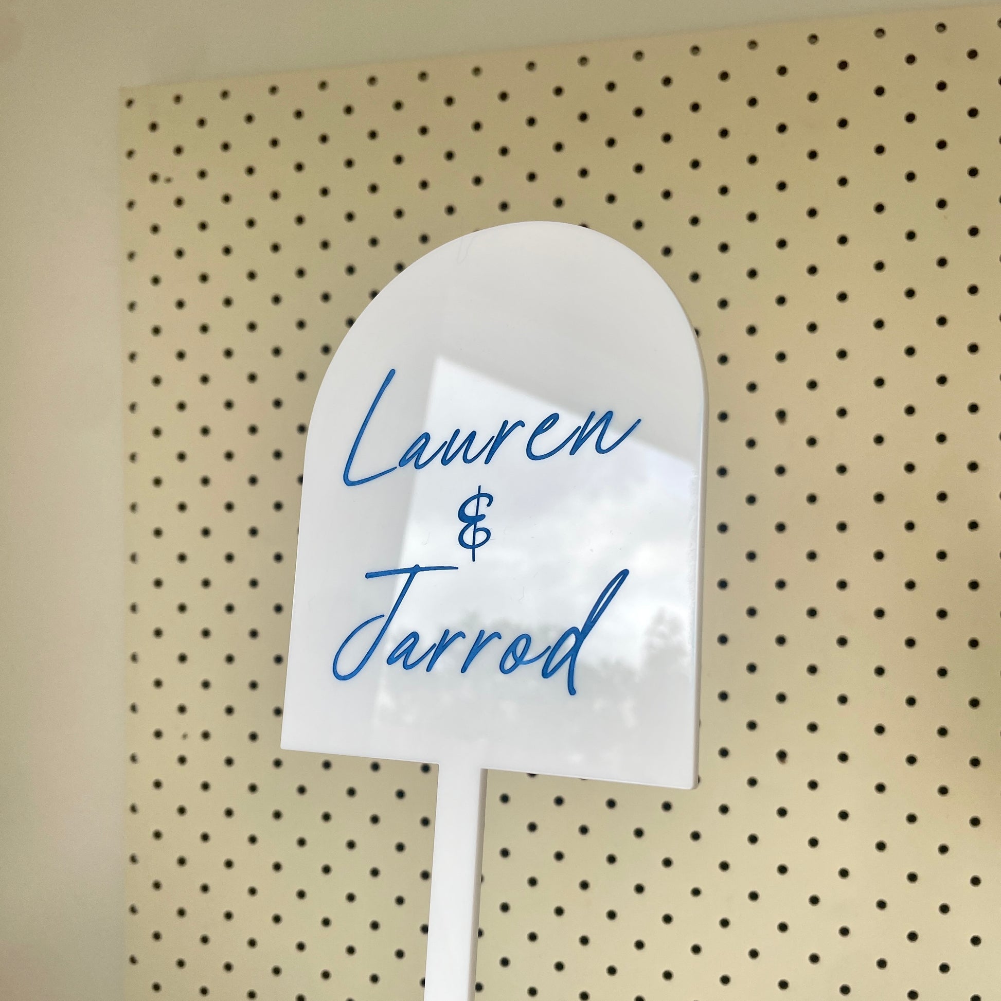 Arch Cake Topper | Single Layer - Remarkable Creations
