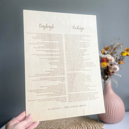 Wedding Vows - Remarkable Creations